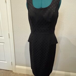 WHBM Black Sleeveless Dress